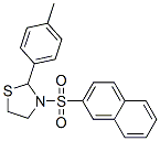 (9CI)-2-(4-甲基苯基)-3-(2-萘磺?；?-噻唑烷結(jié)構(gòu)式_537678-06-1結(jié)構(gòu)式
