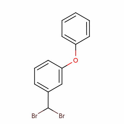 1-(二溴甲基)-3-苯氧基苯結構式_53874-67-2結構式