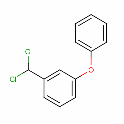 1-(二氯甲基)-3-苯氧基苯結(jié)構(gòu)式_53874-68-3結(jié)構(gòu)式