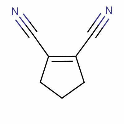 環(huán)戊-1-烯-1,2-二甲腈結(jié)構(gòu)式_54095-53-3結(jié)構(gòu)式