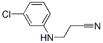 3-(3-氯苯氨基)丙腈結(jié)構(gòu)式_54475-92-2結(jié)構(gòu)式