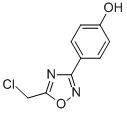 4-(5-氯甲基-[1,2,4]噁二唑-3-基)-苯酚結(jié)構(gòu)式_5509-32-0結(jié)構(gòu)式