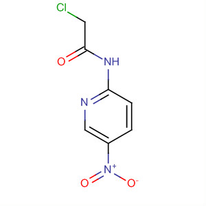 2-氯-n-(5-硝基-吡啶-2-基)-乙酰胺結(jié)構(gòu)式_551911-95-6結(jié)構(gòu)式