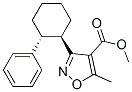 反式-(9ci)-5-甲基-3-(2-苯基環(huán)己基)-4-異噁唑羧酸甲酯結(jié)構(gòu)式_55278-56-3結(jié)構(gòu)式