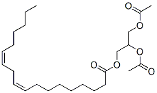 9,12-十八二烯酸 (z,z)-,2,3-雙(乙?；趸?丙酯結(jié)構(gòu)式_55320-04-2結(jié)構(gòu)式