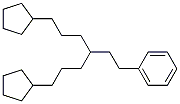 [6-環(huán)戊基-3-(3-環(huán)戊基丙基)己基]苯結構式_55334-31-1結構式