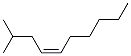 (Z)-2-甲基-4-癸烯結構式_55499-07-5結構式