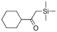 1-環(huán)己基-2-(三甲基甲硅烷基)乙酮結(jié)構(gòu)式_55629-29-3結(jié)構(gòu)式