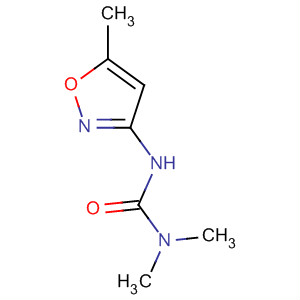 N,N-二甲基-N-(5-甲基-3-異噁唑基)-脲結構式_55808-28-1結構式