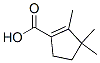(8ci,9ci)-2,3,3-三甲基-1-環(huán)戊烯-1-羧酸結(jié)構(gòu)式_5587-63-3結(jié)構(gòu)式