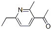 (9ci)-1-(6-乙基-2-甲基-3-吡啶)-乙酮結(jié)構(gòu)式_56059-77-9結(jié)構(gòu)式