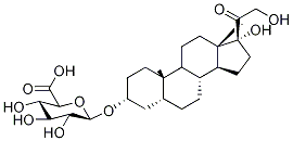 四氫-11-脫氧氫化可的松-3-o-β-d-葡萄糖苷酸結(jié)構(gòu)式_56162-40-4結(jié)構(gòu)式
