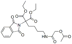 2-[4-[[(乙酰基氧基)乙?；鵠氨基]丁基]-2-(1,3-二氫-1,3-二氧代-2H-異吲哚-2-基)丙二酸二乙酯結構式_56247-58-6結構式