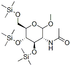 2-(乙?；被?-3-o,4-o,6-o-三s(三甲基甲硅烷基)-2-脫氧-d-吡喃葡萄糖苷甲酯結(jié)構(gòu)式_56272-06-1結(jié)構(gòu)式
