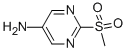 2-(甲基磺酰基)嘧啶-5-胺結(jié)構(gòu)式_56621-92-2結(jié)構(gòu)式