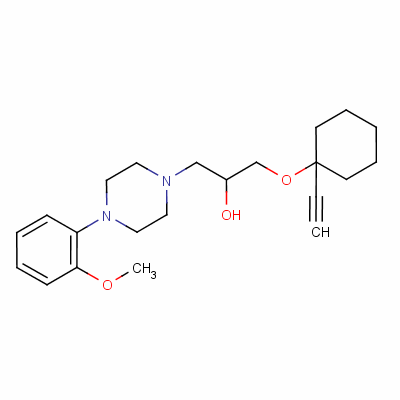 莫西哌嗪結構式_56693-13-1結構式