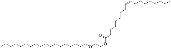 (Z)-9-十八烯酸 2-(十八基氧基)乙酯結(jié)構(gòu)式_56847-04-2結(jié)構(gòu)式
