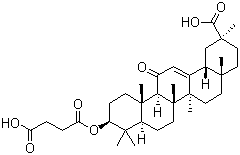 甘草次酸結構式_5697-56-3結構式
