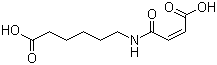 (Z)-6-(3-羧基丙烯酰胺)己酸結構式_57079-14-8結構式