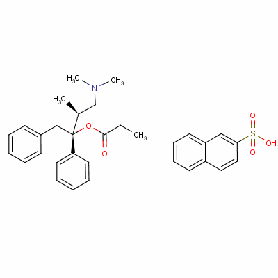 磺酸左丙氧芬結構式_5714-90-9結構式