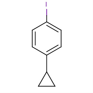 1-環(huán)丙基-4-碘苯結(jié)構(gòu)式_57807-27-9結(jié)構(gòu)式