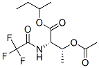 O-乙?；?n-(三氟乙?；?-l-蘇氨酸 1-甲基丙酯結(jié)構(gòu)式_57983-71-8結(jié)構(gòu)式