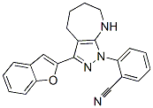 (9ci)-2-[3-(2-苯并呋喃)-5,6,7,8-四氫吡唑并[3,4-b]氮雜革-1(4h)-基]-苯甲腈結(jié)構(gòu)式_581059-57-6結(jié)構(gòu)式
