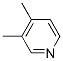 3,4-二甲基吡啶結構式_583-58-4結構式