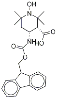 Fmoc-(3r,4r)-4-氨基-1-氧基l-2,2,6,6-四甲基哌啶-3-羧酸結(jié)構(gòu)式_583827-13-8結(jié)構(gòu)式