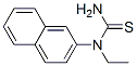 n-乙基-n-2-萘硫脲結構式_58474-03-6結構式