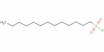 十三烷-1-磺酰氯結(jié)構(gòu)式_58510-12-6結(jié)構(gòu)式