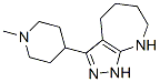 (9ci)-1,4,5,6,7,8-六氫-3-(1-甲基-4-哌啶基)-吡唑并[3,4-b]氮雜卓結(jié)構(gòu)式_585520-34-9結(jié)構(gòu)式