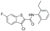 (9ci)-3-氯-n-(2-乙基-6-甲基苯基)-6-氟-苯并[b]噻吩-2-羧酰胺結(jié)構(gòu)式_587837-76-1結(jié)構(gòu)式