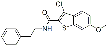 (9ci)-3-氯-6-甲氧基-n-(2-苯基乙基)-苯并[b]噻吩-2-羧酰胺結(jié)構(gòu)式_587842-32-8結(jié)構(gòu)式
