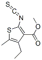 (9ci)-4-乙基-2-異硫代氰?；?5-甲基-3-噻吩羧酸甲酯結(jié)構(gòu)式_588695-55-0結(jié)構(gòu)式