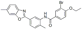 (9ci)-3-溴-4-乙氧基-n-[2-甲基-5-(6-甲基-2-苯并噁唑基)苯基]-苯甲酰胺結構式_590397-47-0結構式