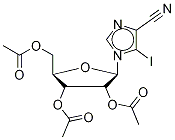 5-碘-1-(2’,3’,5’-三-O-乙?；?beta-D-呋喃核糖基)-咪唑并-4-甲腈結(jié)構(gòu)式_59354-00-6結(jié)構(gòu)式
