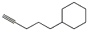5-環(huán)己基-1-戊炔結(jié)構(gòu)式_5963-75-7結(jié)構(gòu)式