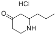 2-Propylpiperidin-4-one HCl；2-propylpiperidin-4-one hydrochloride Structure,59663-72-8Structure
