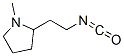 (9CI)-2-(2-異氰?；一?-1-甲基-吡咯烷結(jié)構(gòu)式_596826-70-9結(jié)構(gòu)式