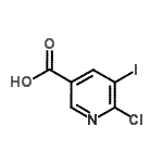 5-碘-6-氯煙酸結(jié)構(gòu)式_59782-87-5結(jié)構(gòu)式