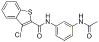 (9ci)-n-[3-(乙酰基氨基)苯基]-3-氯-苯并[b]噻吩-2-羧酰胺結(jié)構(gòu)式_600122-19-8結(jié)構(gòu)式
