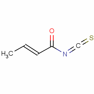 2-ButenoylisothiocyanateStructure,60034-28-8Structure 2-Butenoylisothiocyanate Structure,60034-28-8Structure