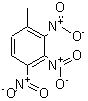 2,3,4-三硝基甲苯結(jié)構(gòu)式_602-29-9結(jié)構(gòu)式