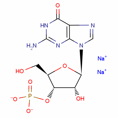 鳥(niǎo)苷酸鈉結(jié)構(gòu)式_6027-83-4結(jié)構(gòu)式