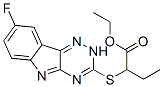 (9ci)-2-[(8-氟-2H-1,2,4-噻嗪并[5,6-b]吲哚-3-基)硫代]-丁酸乙酯結構式_603947-94-0結構式
