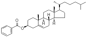 膽固醇苯甲酸酯結(jié)構(gòu)式_604-32-0結(jié)構(gòu)式