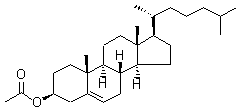 膽固醇醋酸酯結(jié)構(gòu)式_604-35-3結(jié)構(gòu)式