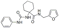 Cyclohexanecarboxamide, n-(2-furanylmethyl)-1-[[(phenylamino)carbonyl]amino]-(9ci) Structure,605640-86-6Structure