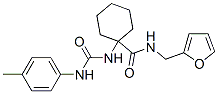 Cyclohexanecarboxamide, n-(2-furanylmethyl)-1-[[[(4-methylphenyl)amino]carbonyl]amino]-(9ci) Structure,605640-87-7Structure